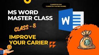 Microsoft Word Master Class 8  Smart Art Creation