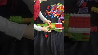 Legodan transformer mashina robot yasash.