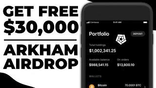 How to Qualify for Arkham (ARKM) Crypto Airdrop: Get $30,000 in 3 minutes