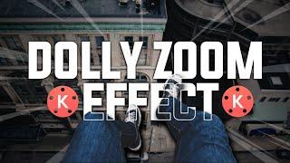 How to make Dolly zoom effect in Kinemaster | Kinemaster video editing