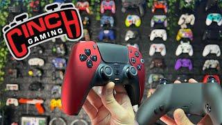 Cinch Gaming PS5 Custom Pro Controller Review-Crimson 4 Rear Button