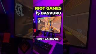 RIOT GAMES İŞ BAŞVURUSU NASIL YAPILIR?  | #valorant #shorts #oyun