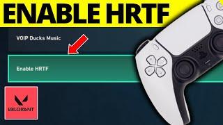 Valorant PS5 / XBOX: How To Enable HRTF