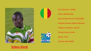 Sekou Koné | 2006 (Mali | JMG Bamako) footage vs Congo U17