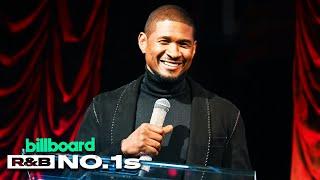 Usher Accepts the R&B Entertainer of The Year Award | Billboard’s R&B No.1s 2024