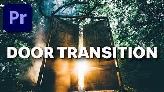 Door transition - Premiere Pro transition tutorial