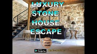 luxury stone house escape video walkthrough