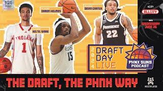 NBA Draft LIVE: Phoenix Suns select BEST defender in 2024 NBA Draft Ryan Dunn at #28