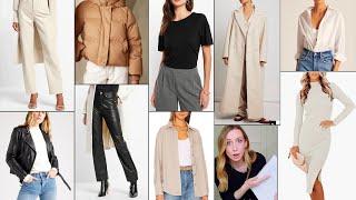 Creating a Capsule Wardrobe I'm Obsessed with for Winter/Spring