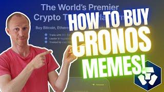Crypto.com Defi Wallet Tutorial – How to Buy Cronos Memes! (Step-by-Step)