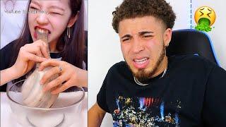 *CRINGEY* SeaFood Mukbang Fails! | REACTION