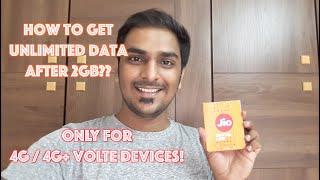How To Get Unlimited 4G On Jio Sim After 2GB Data & Calls For 3 Months!