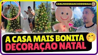 CARLINHOS VAI CHAMAR ATENÇÃO DA VIZINHANÇA COM A SUA DECORAÇÃO DE NATAL 