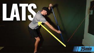 25min workout to target your LATS. | Indoor SUP