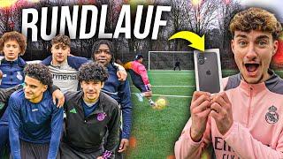 RUNDLAUF FUßBALL CHALLENGE vs OG ABONNENTEN um IPHONE 16!!