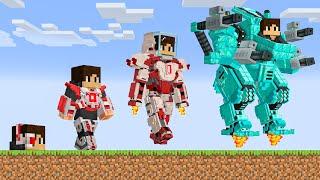 Minecraft, But I Become a Mecha