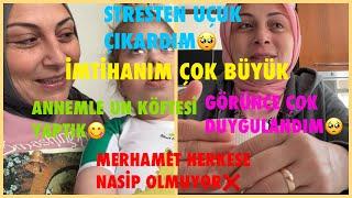 UÇUK ÇIKARDIM,MERHAMET HERKESE NASİP OLMUYORİMTİHANIM BÜYÜKÇOK DUYGULANDIMANEMLE UN KÖFTESİ YAPTK