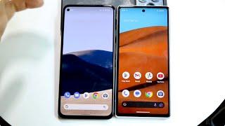 Google Pixel 7A Vs Google Pixel 5A Speed Comparison