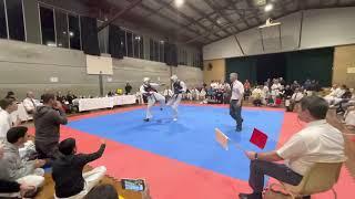 IKO1 Kyokushin Karate Australian National Titles.  4 June 2023 Vadym K (3)