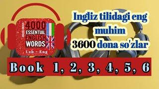 ESSENTIAL ENGLISH WORDS UZBEK TILIDA 3600 DONA SO'Z  | BARCHA KITOBLAR | PAUL NATION