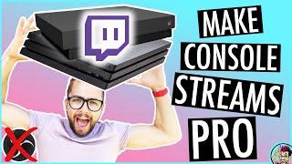 HOW TO use OVERLAYS on CONSOLE TWITCH STREAMS WITHOUT OBS