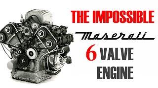 The IMPOSSIBLE MASERATI 6 Valve Engine - The 6.36