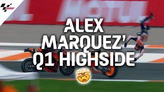 Alex Marquez' vicious highside | 2020 #ValenciaGP