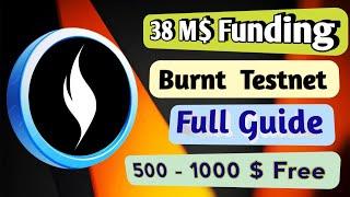 Burnt Xion Testnet All Task Guide A2Z Information || Best Potential Airdrop 2024
