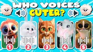 Whose VOICE is CUTER ?  |Netflix Puss In Boots Quiz, ,madagascar 3, Disney Movie l