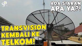 Transvision Nusantara HD Kembali Ke Telkom 4 | Update Terbaru Di Parabola C Band