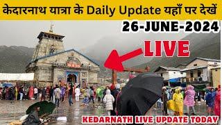 Kedarnath Yatra Update | Kedarnath Live | Kedarnath Update Today  | Kedarnath Vlog 2024