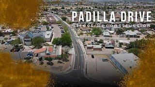 Padilla Drive Street Reconstruction