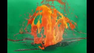 FXGURU Lava Eruption green screen