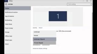 How To Rotate the Screen In Windows 10 - Howtosolveit