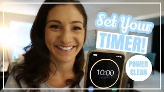 10 MINUTE INSTANT CLEANING MOTIVATION // Quick Tidy + Speed Clean With Me