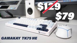 Gamakay TK75 HE Gaming Keyboard Review - Mechanical Keyboard Under $90