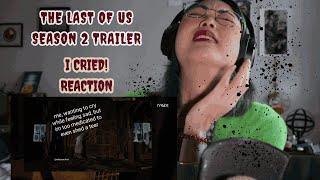 EMOTIONAL REACTION TO TLOU PART 2 OFFICIAL TRAILER  || tallasianchick