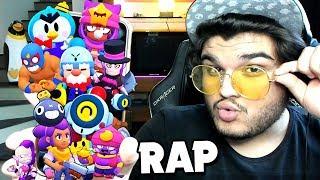 RAP COM TODOS OS 37 BRAWLERS DO BRAWL STARS!