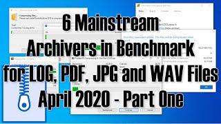 Compression Benchmarks of 7-Zip, PeaZip, WinRAR, WinZip, PowerArchiver and Bandizip!