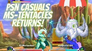 MvC2 - PSN Casuals - MSTentacles Returns!! Khaos vs Various 08/14/24