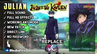 NEW Script Skin Julian Jujutsu Kaisen No Password | Full Voice & Effects | New Skill Review