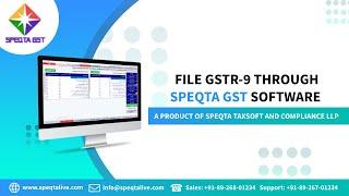 File GSTR-9 through Speqta GST Software