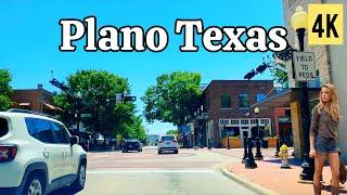 Plano Texas || Driving Tour 4K 60fps