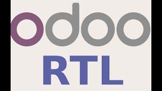 odoo install & fix RTL