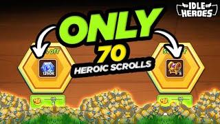 Idle Heroes - You MUST Spend 70 Heroic Scrolls This Week!!!