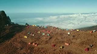 Rinjani Drone View