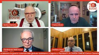 War Room di Enrico Cisnetto con Franco Bruni, Stefano Firpo e Ferdinando Nelli Feroci