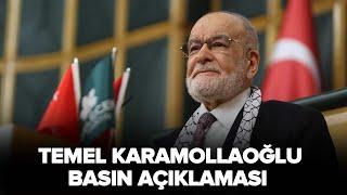 #CANLI | Saadet Partisi Genel Başkanı Temel Karamollaoğlu, Basın Açıklaması Gerçekleştiriyor...