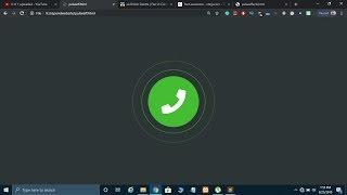 Create Incoming Call Animation Effects using CSS | Pulse Effects CSS3