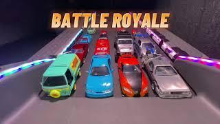 DUOS Treadmill Racing Tournament  with Supra, Skyline, Disney Pixar Cars, Delorean and more! ️